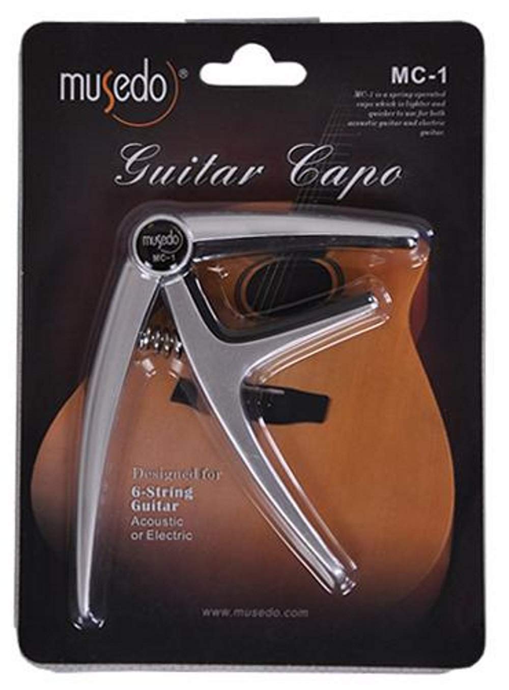 Musedo MUS-MC-1 Guitar Capo : Amazon.in: Musical Instruments